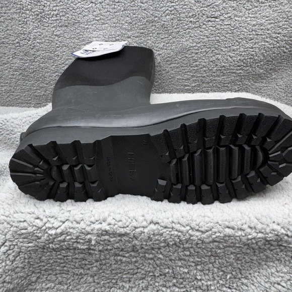 Hisea Boots Mens Size 13 Black Neoprene Waterproof Rubber Rain Work Outdoor - Picture 13 of 15